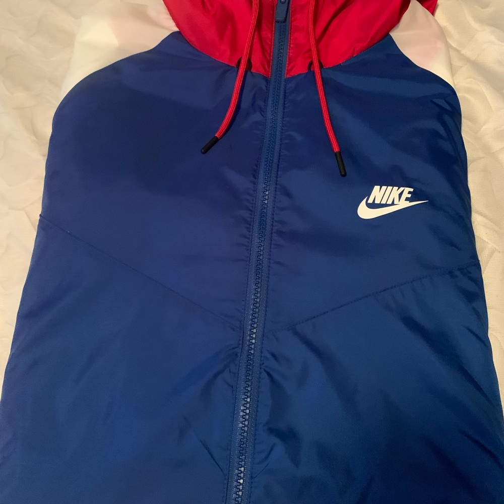Nike Red,White & Blue Windbreaker